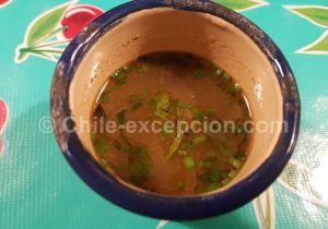 Savoureux caldo. Restaurant La Salvación