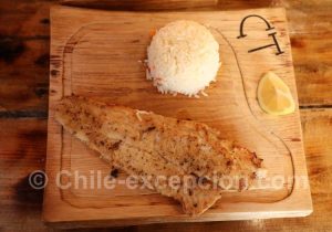 Congrio a la plancha