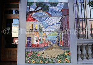 33-7 Art de la mosaïque dans les rues de Santiago