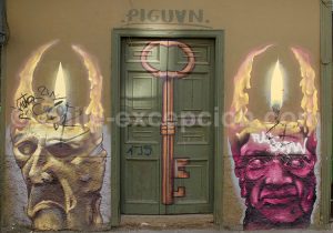 40-1 Piguan est un artiste de rue chilien