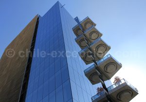Ciel urbain de Santiago du Chili