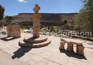 Hameau dans le désert, Caspana, Chili