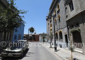 Yungay, quartier résidentiel de Santiago