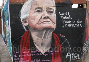 Mural Luisa Toledo à Iquique Mural Luisa Toledo à Iquique