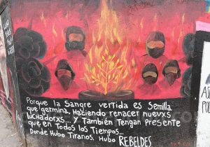 Peinture murale Rebeldes à Iquique Peinture murale Rebeldes à Iquique