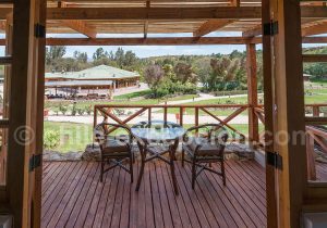 Hacienda Santa Cristina, Terrasse privée