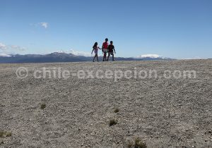 Promenade sur le volcan Batea Mahuida, Chili-Argentine