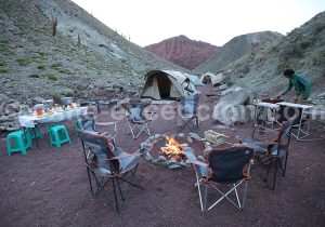 Camper sous les étoiles Atacama