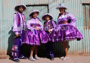 Journée costumée dans l'Altiplano, Chili