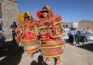 Déguisement atypique, culture du Chili