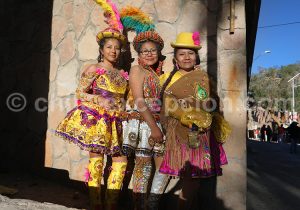Groupe de danseuses chiliennes