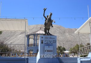 Statue de la mine de Chuquicamata, Chili