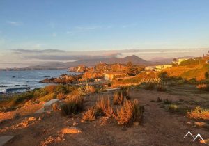 Coucher de soleil à Pichidangui