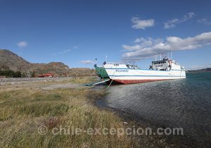 31-2 Ferry sur le lac General Carrera, Chili