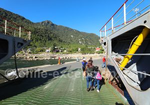 Débarquement à Caleta La Arena