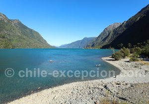Lac Tagua Tagua, accès à la vallée de Puelo