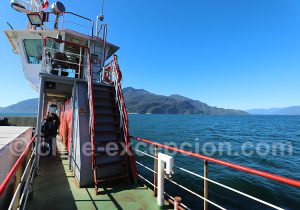 Transbordeur entre Caleta Puelche et Caleta La Arena