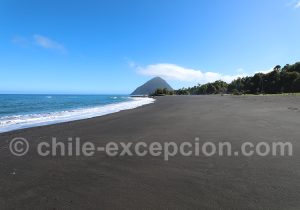 Plage et Pacifique en Patagonie