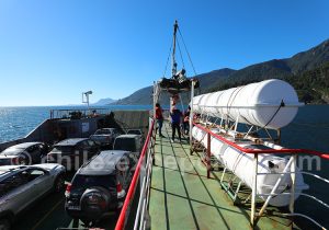 Horaires du bac à Caleta Puelche