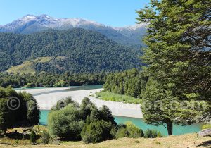 Limite régionale entre Los Lagos et Aysen