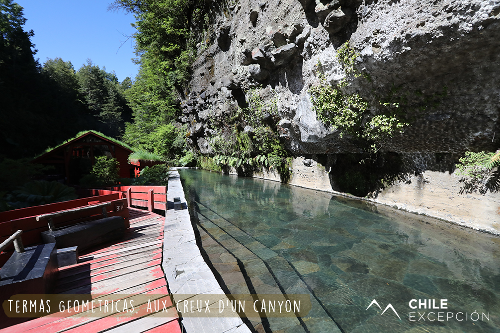 12 Termas Geometricas, aux creux d'un canyon