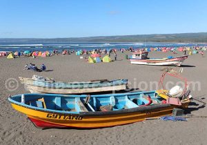 Bateau de pêcheur à Pichilemu