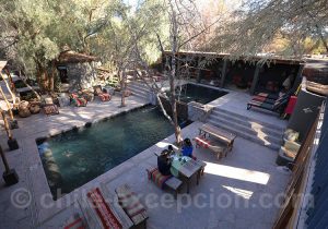 Hotel Desertica, espace détente Hotel Desertica, espace détente