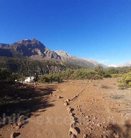 Sentier de la réserve nationale Rio los Cipreses