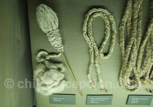 Musée Régional d'Iquique Cordes traissées et tissées