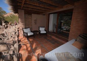 Hotel Alto Atacama, terasse