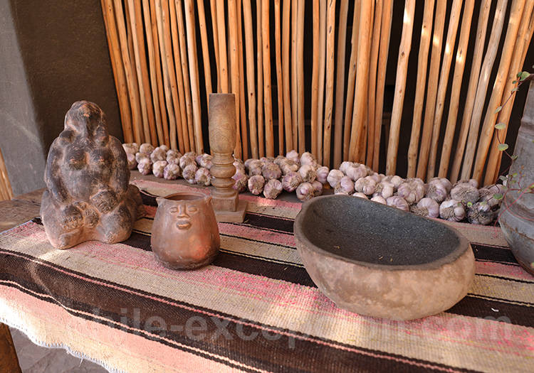 Décoration typique du désert d'Atacama