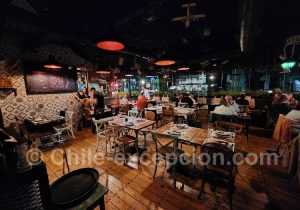 Restaurant Grill viande La Cabrera à Santiago; Vitacura