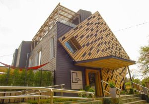 Vue extérieure hôtel Casa Solaria Chili