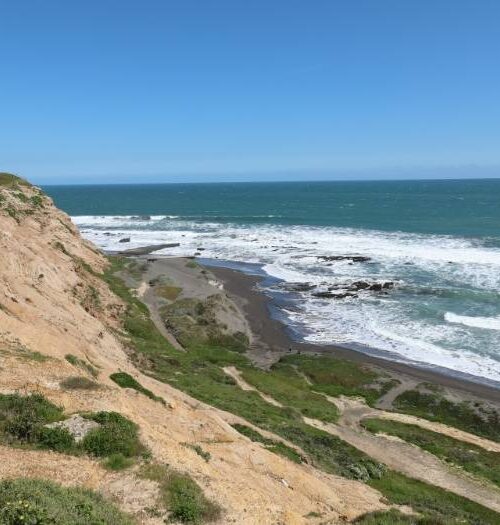 Falaise de La Boca au Chili