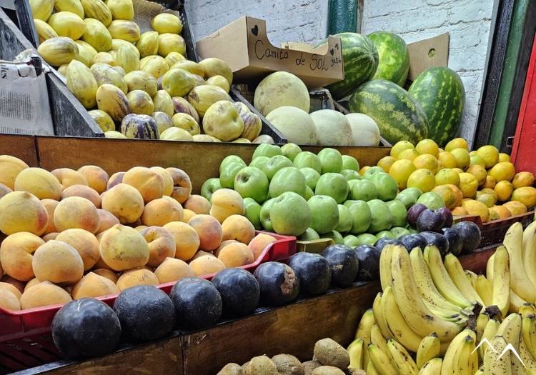 Marché aux fruits de Valparaíso au Chili