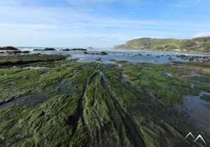 Paysage côtier de Matanzas Chili