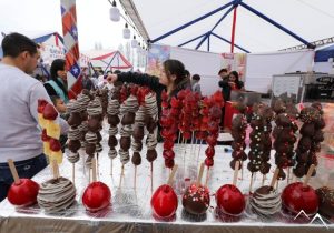 stand de confiseries à las fiestas patrias