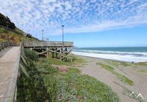 Plage chilienne dans la région de Valparaíso