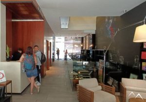 Réception de l'hôtel Ismaël Santiago du Chili Réception de l'hôtel Ismaël Santiago du Chili