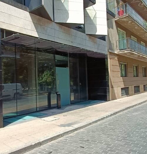 Façade hôtel Ismaël Santiago du Chili