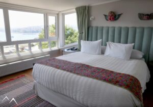 Hôtel avec vue sur le port de Valparaíso - chambre double Hôtel avec vue sur le port de Valparaíso - chambre double