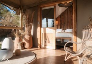Terrasse de la suite au Glamping Unai, Atacama, Chili
