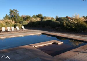 Piscine de l'hôtel Altiplanico, San Pedro de Atacama, Chili