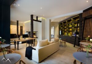 Salon Hôtel Altiplanico, Santiago du Chili, Bellas Artes
